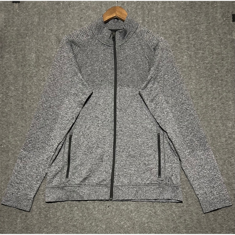 lululemon athletica Gray Full-Zip Sweatshirt